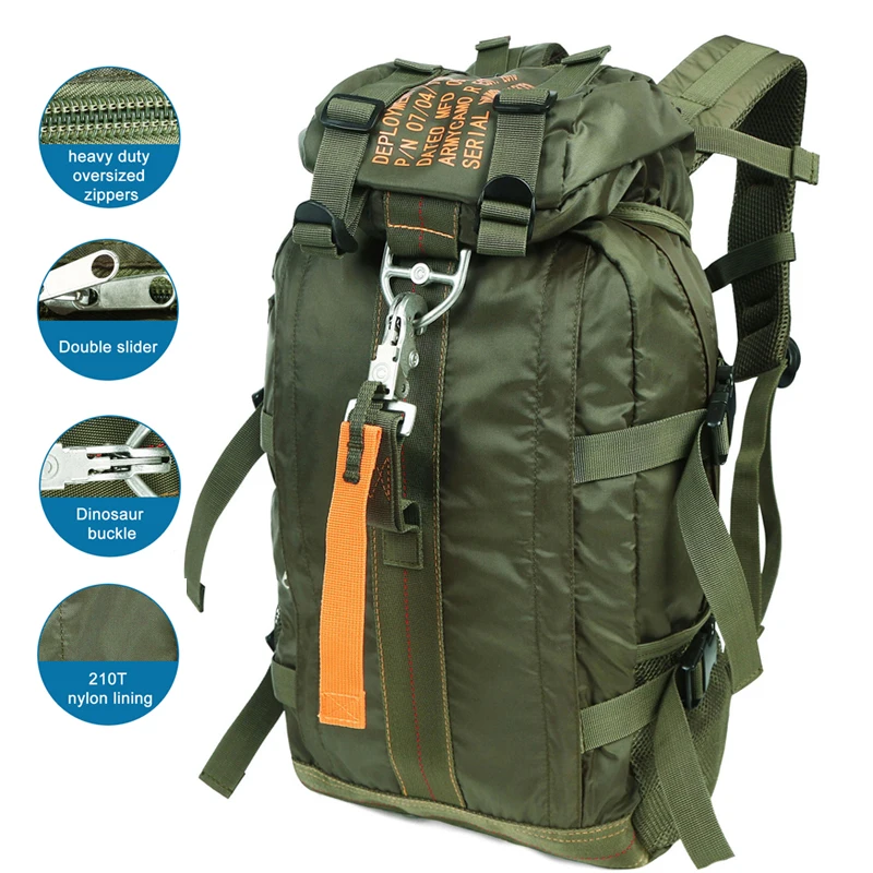 Travel Hiking Backpack  Trekking Camping Backpacks Waterproof Hiking Daypack Lightweight  Outdoor Sport Travel Backpack for Men 2