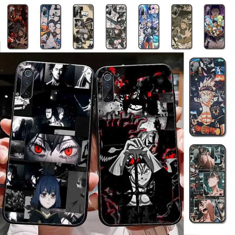 

YNDFCNB Black Clover Phone Case for Xiaomi mi 8 9 10 lite pro 9SE 5 6 X max 2 3 mix2s F1