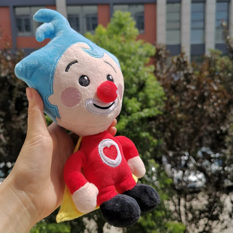 25cm Plim Plim Clown Plush Toy Kawaii Clown Plushie Doll Soft Stuffed Anime Plush Toys for Christmas Birthday Gift For Kids