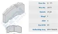 

Store code: SWD-D.171M149 for brake pad