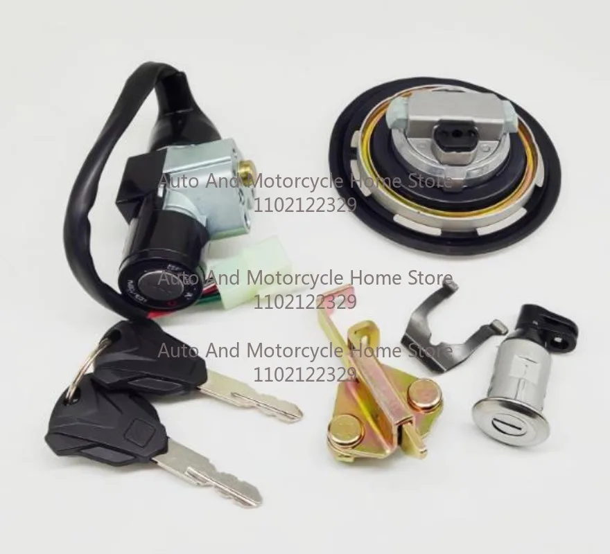 Фото 1 комплект замков зажигания и топливного бака для мини-мотоцикла Lifan LF150-5U/KP №3