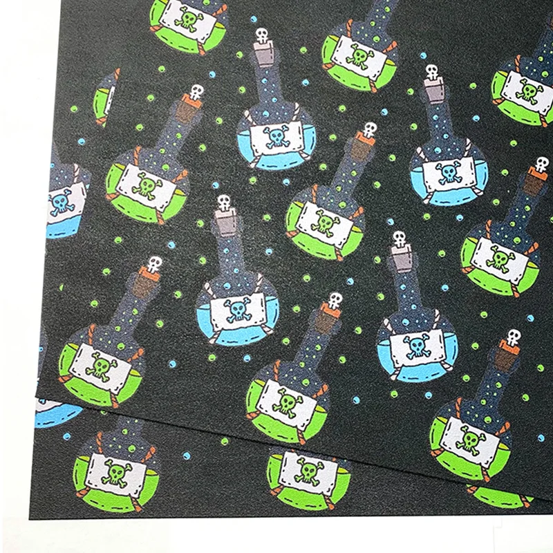 10 размеров красочный Рисунок черепа инфузированная доска KYDEX Thermoform пластина из