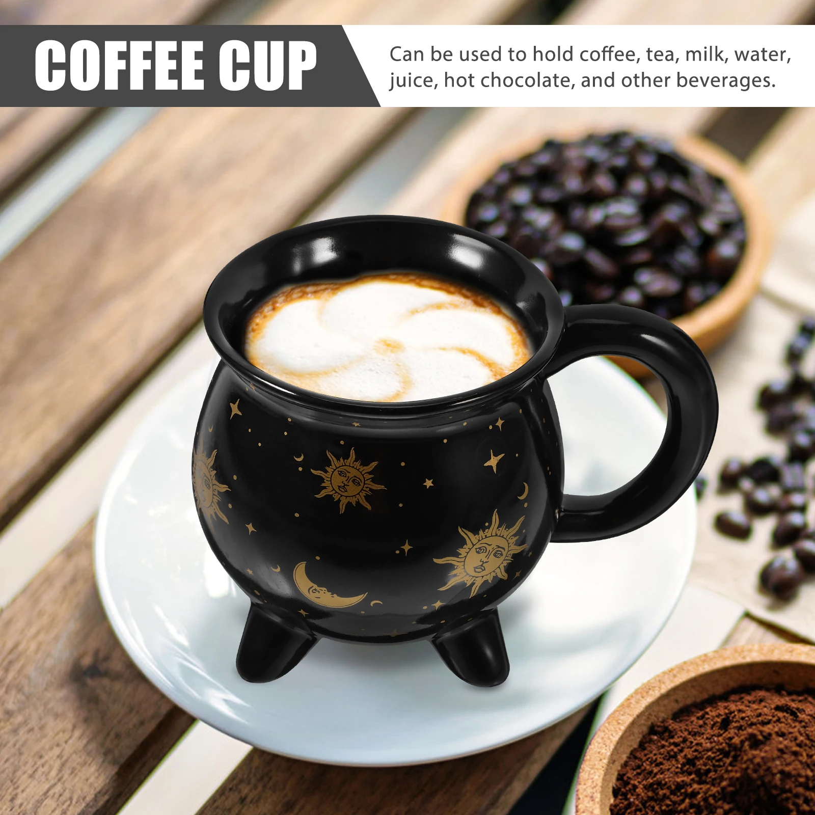 Хэллоуин Ведьма Котел Кружка Кофейная Керамические Кофе Молочные Чашки Декор