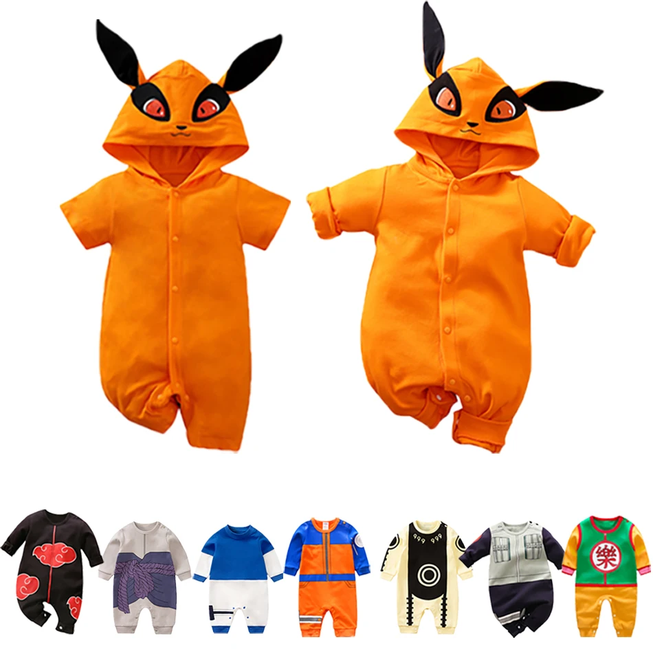 Baby Anime Romper Baby Cartoon Halloween Cosplay Costume Boy Girl Cotton Bebes Clothes Newborn Bodysuit Infant Jumpsuit 0-2Years