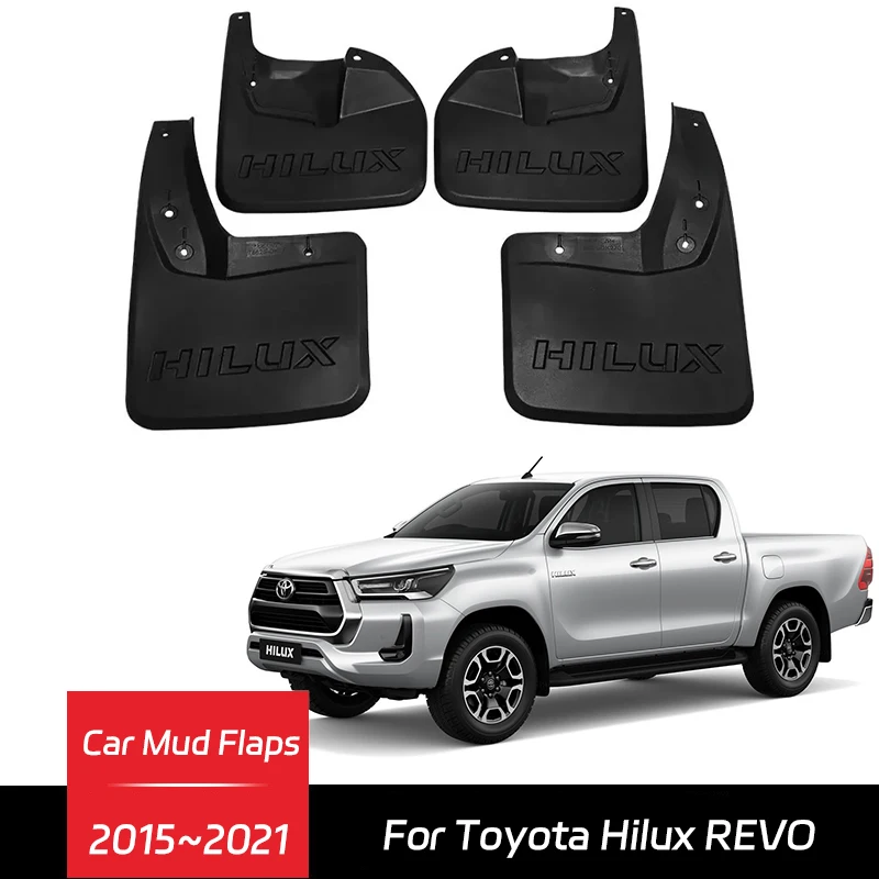 Брызговики для Toyota Hilux REVO 4WD 2015 2016 2017 2018 2019 2020 2021