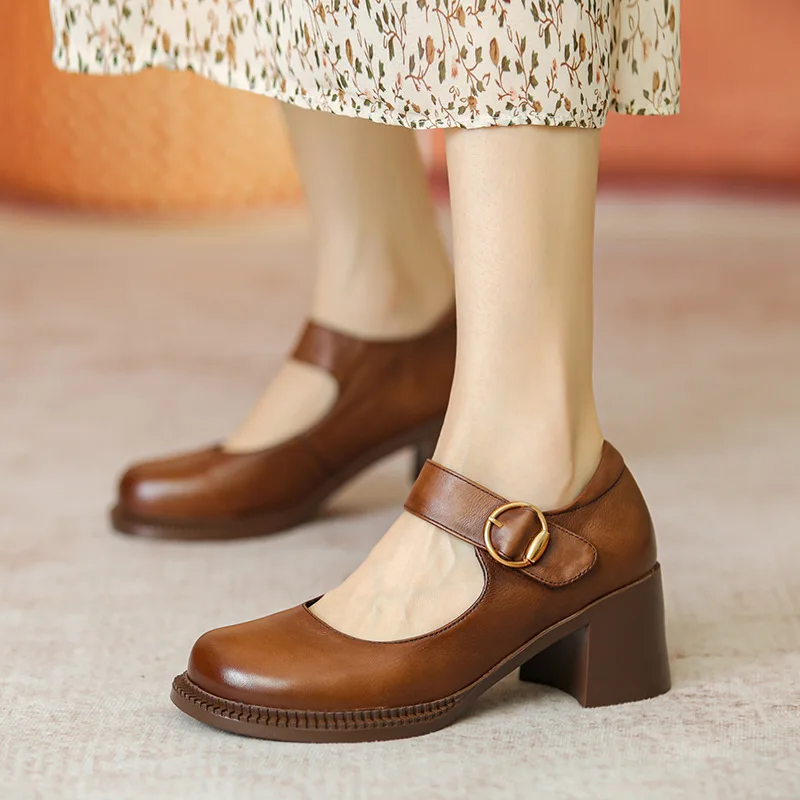 

Туфли-лодочки женские на баскетбольной платформе, повседневные сандалии с круглым носком, универсальные, в африканском стиле, весна 2022