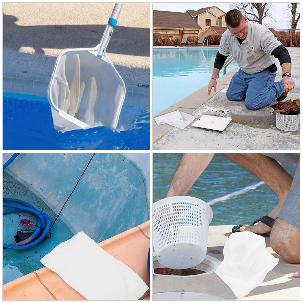 20 шт. фильтрующие носки сетчатый мешок для аквариума бассейна сменная корзина