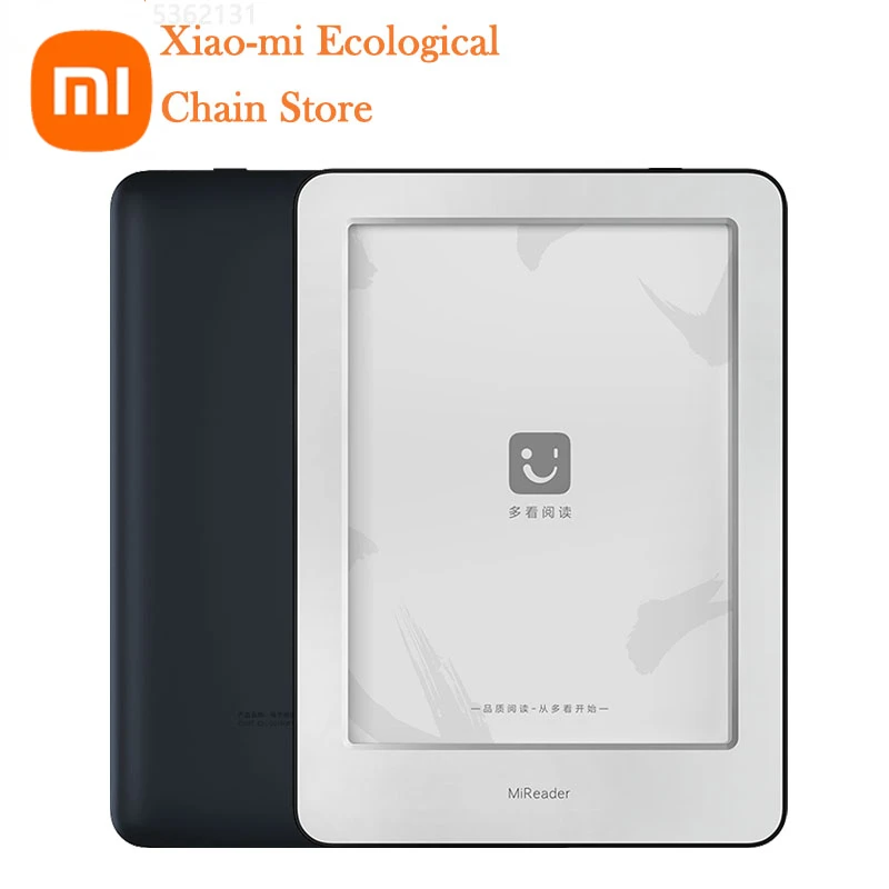 

Xiaomi MiReader e-book Reader HD Touch ink Screen Fortable Tablet Ebook Reader WiFi 16GB Memory With Read Light For Home Office