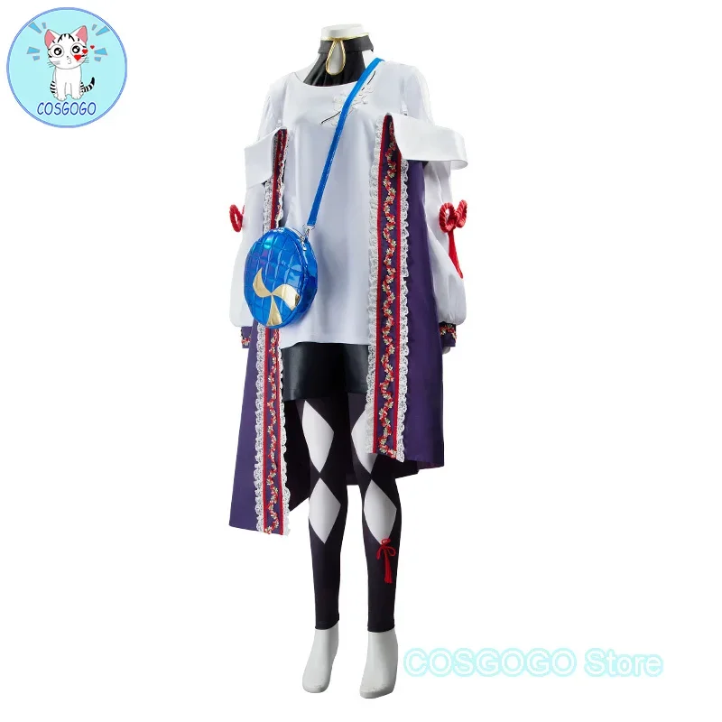 COSGOGO [по индивидуальному заказу] игра FGO 8th Anniversary Xu Fu косплей костюм Live2d наряды на