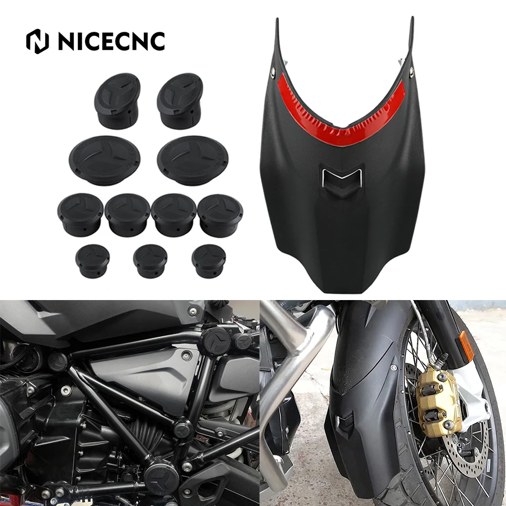 Front Fender 11PCS Motorcycle Frame Hole Cover Caps Plug For BMW R1200GS LC R1250GS /Adventure R 1200 GS LC  R 1250 GS 2014-2020