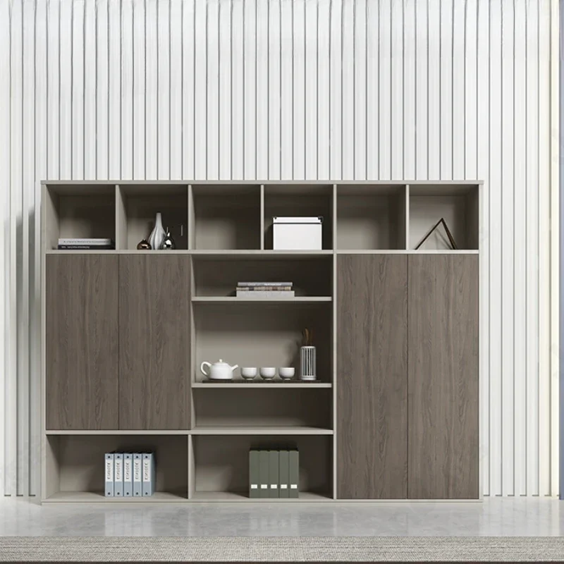 Шкафы для хранения Curio гостиной стеклянный офисный винный кухонный шкаф-витрина