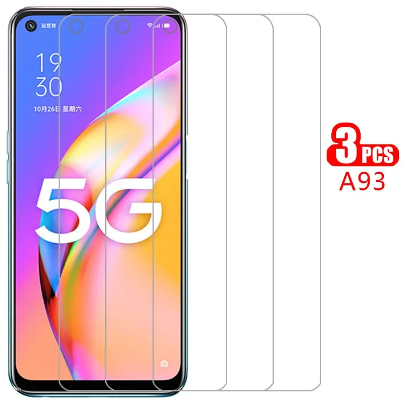 Защитное закаленное стекло для oppo a93 5g защитная пленка экрана oppoa93 93a 6.5 opp opo op appo