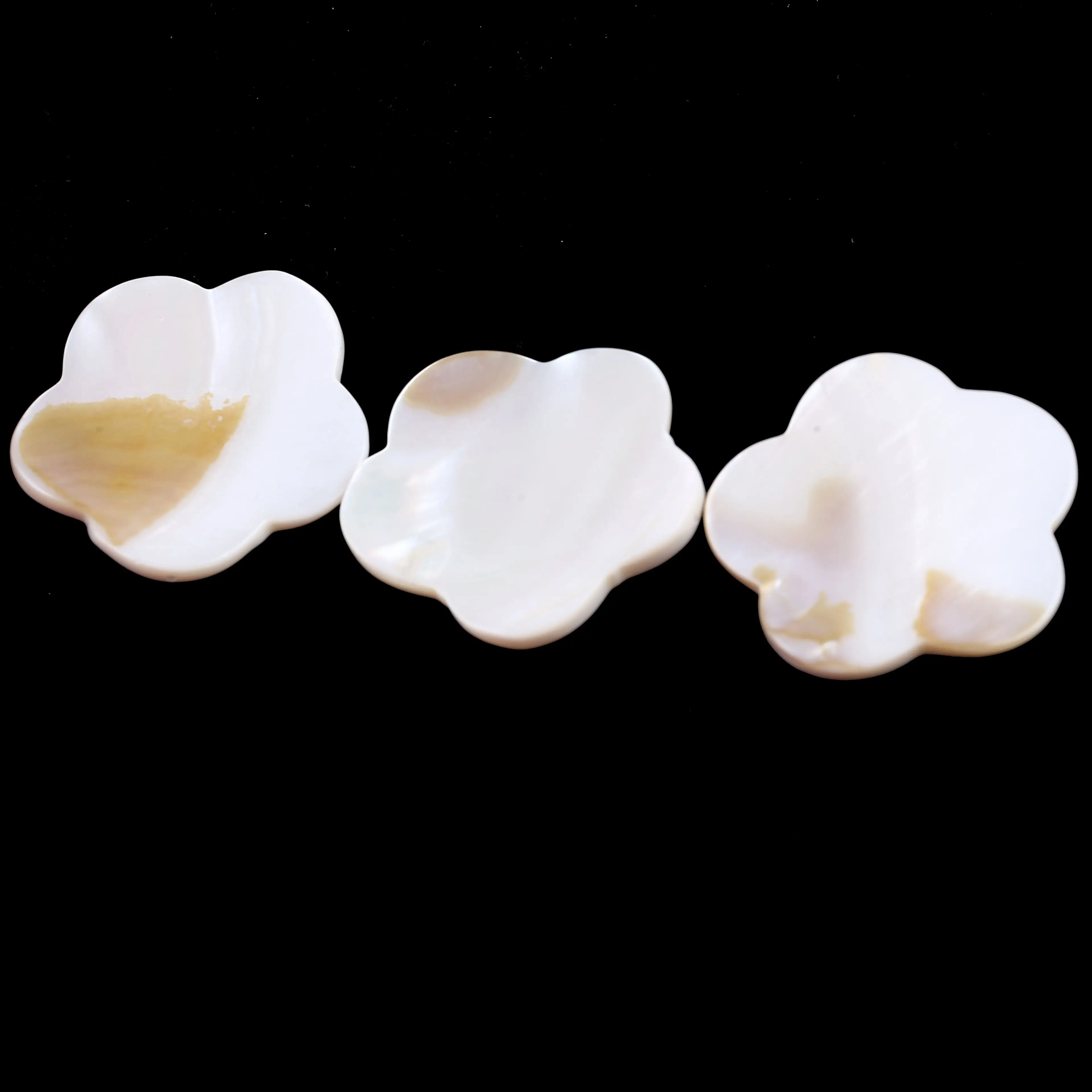 

4,5 мм аксессуары для ракушек и цветов, фурнитура для монет и одежды, натуральные белые бусины «сделай сам», серьги и подвески