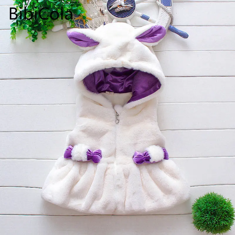 

Пальто для девочек; Толстый меховой жилет в полоску; Кардиган для маленьких девочек; Теплый жилет принцессы; Куртка в клетку; Сезон осень-зима; Коллекция 2022 года; Одежда для девочек