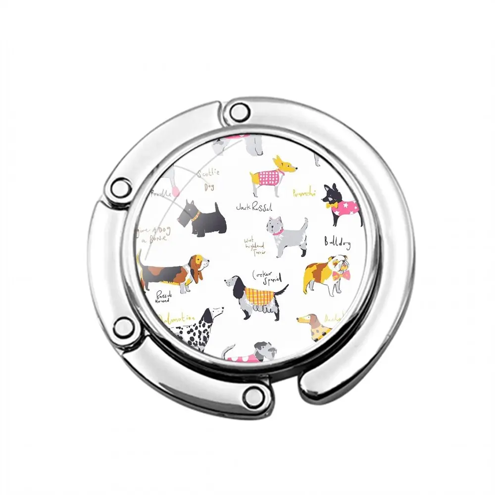 Складной крючок для кошелька женщин настольная Сумочка хранения складной