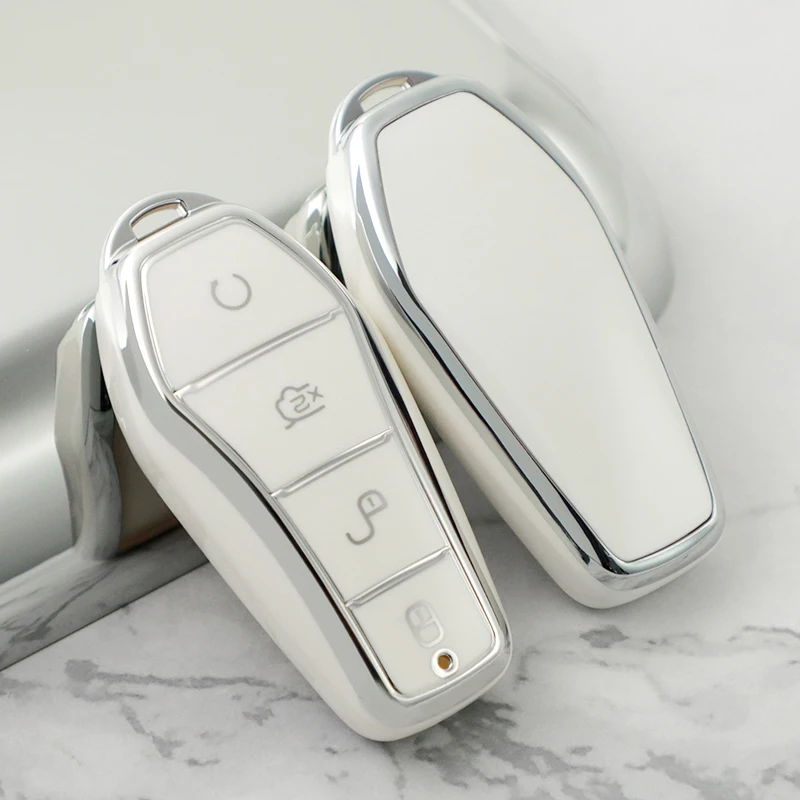 

Брелок из ТПУ для BYD Atto 3 Han EV Dolphin Song PRO Max Tang DM Yuan Dolphin E2 Qin PLUS, чехол для ключей, держатель для автомобильного ключа