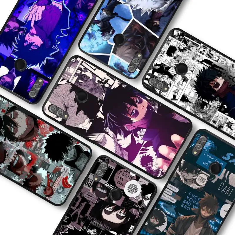 

My Hero Academia Dabi Phone Case For Huawei honor 10Lite 10i 20 8x 10 for Honor 9lite 9xpro Back Coque