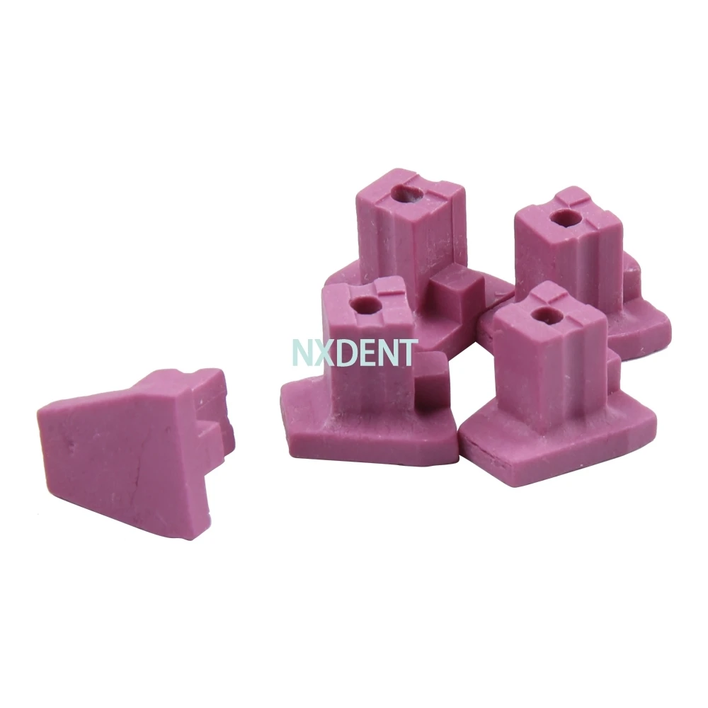 

10pcs/lot Dental Ceramic Firing Pink Pegs Dental Lab for Single Porcelain Crown Oven Tray Ceramist Tool