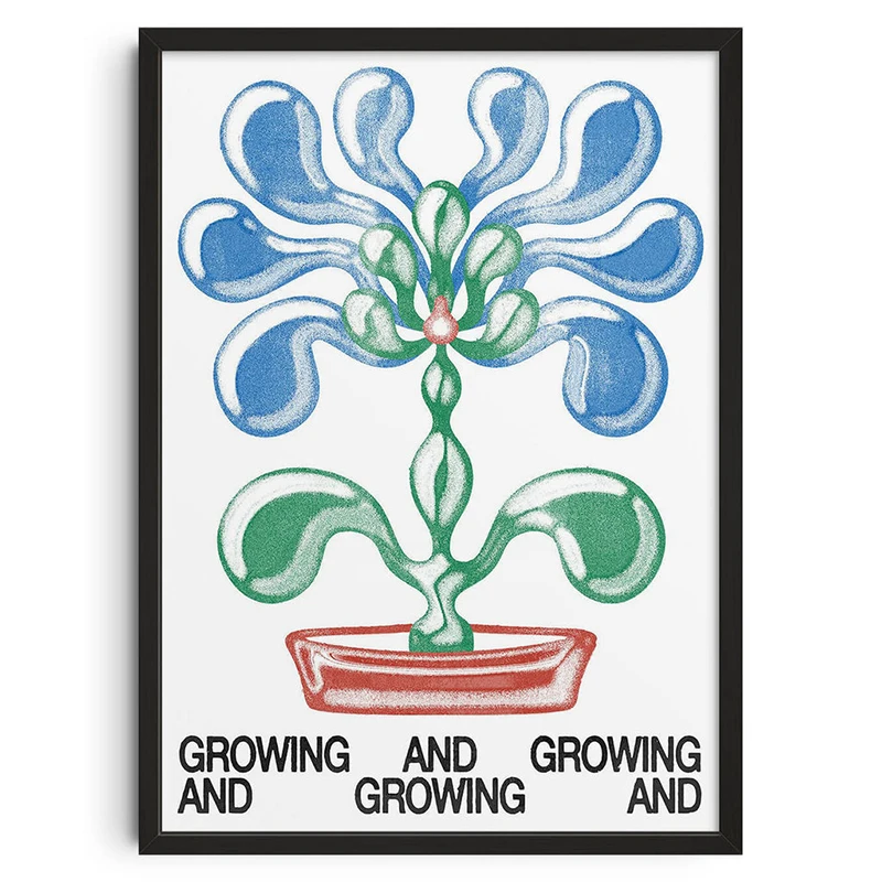 Абстрактные постеры на холсте