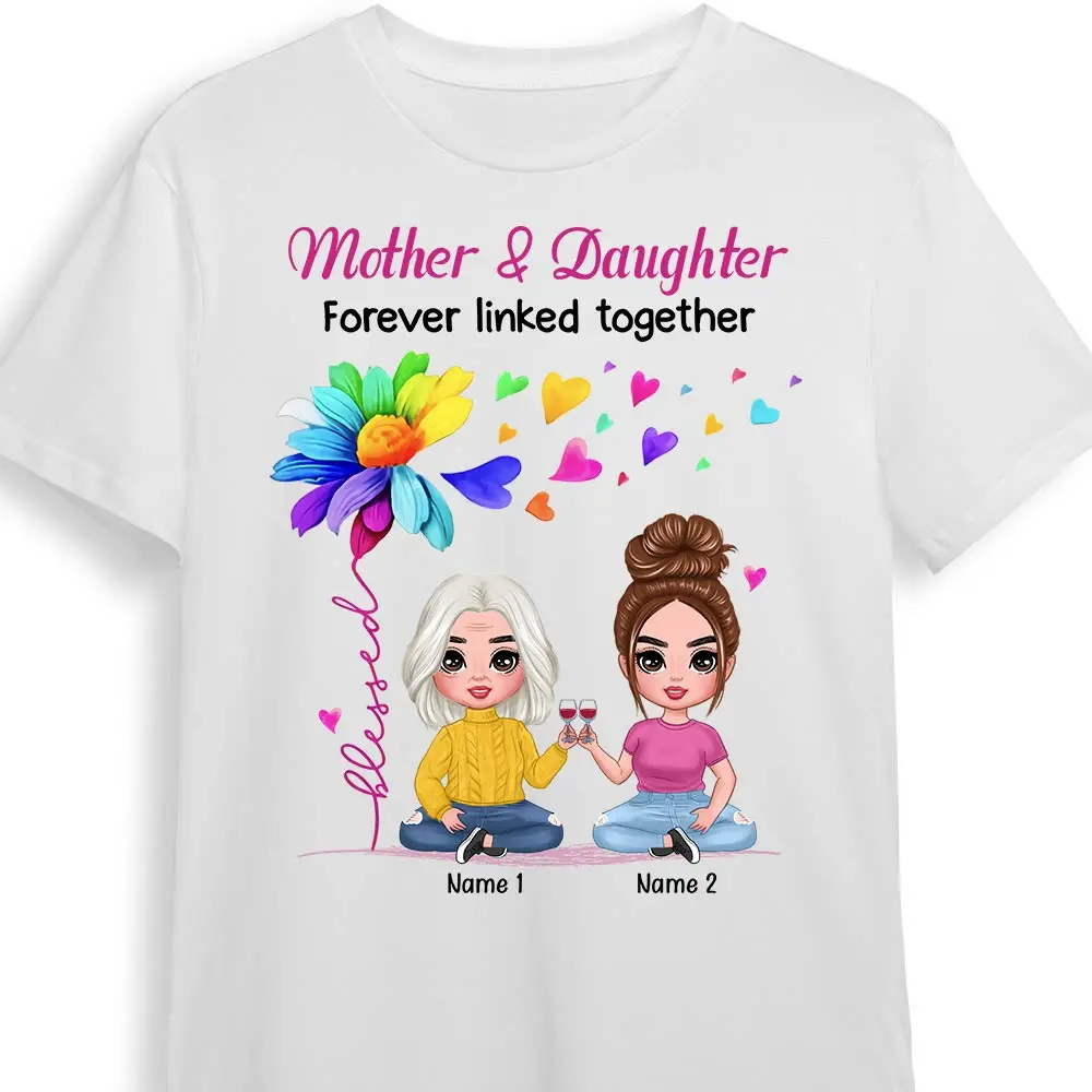

Mom Daughter T Shirt