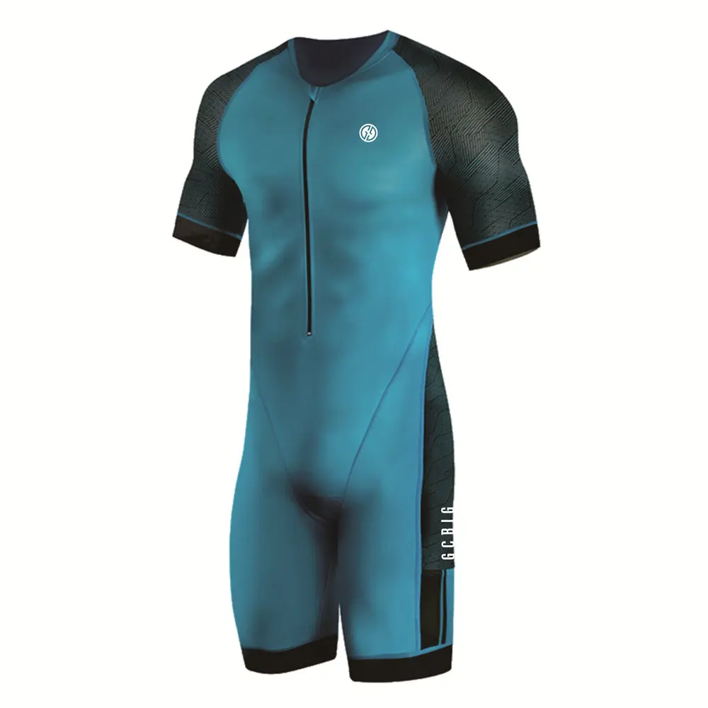 GG Трикотажный костюм для триатлона Skinsuit Ciclismo мужской велосипедный комплект езды