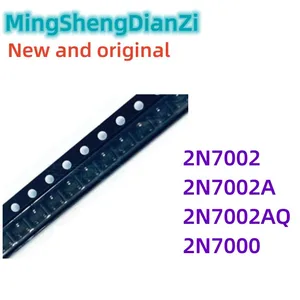 100PCS Neue Original 2N7002 2N7002A 2N7002AQ 2N7000 MOS Transistor