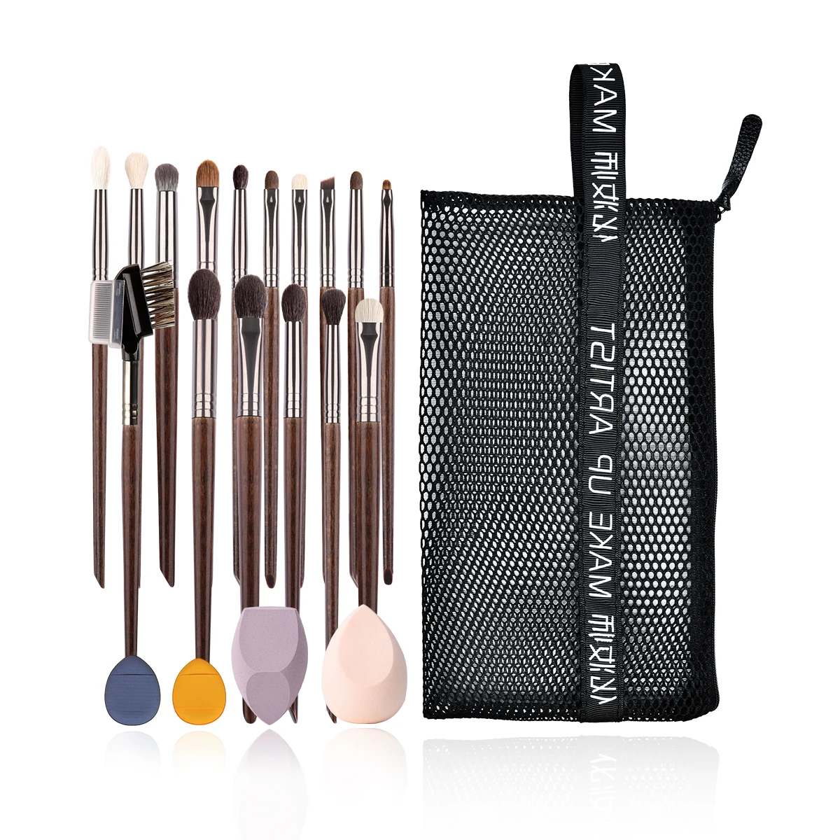 BETHY BEAUTY  16PCS Make Up Brushes Tools Blender Eye Shadow