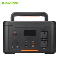 1000w portable power station power bank generator with solar panel supply