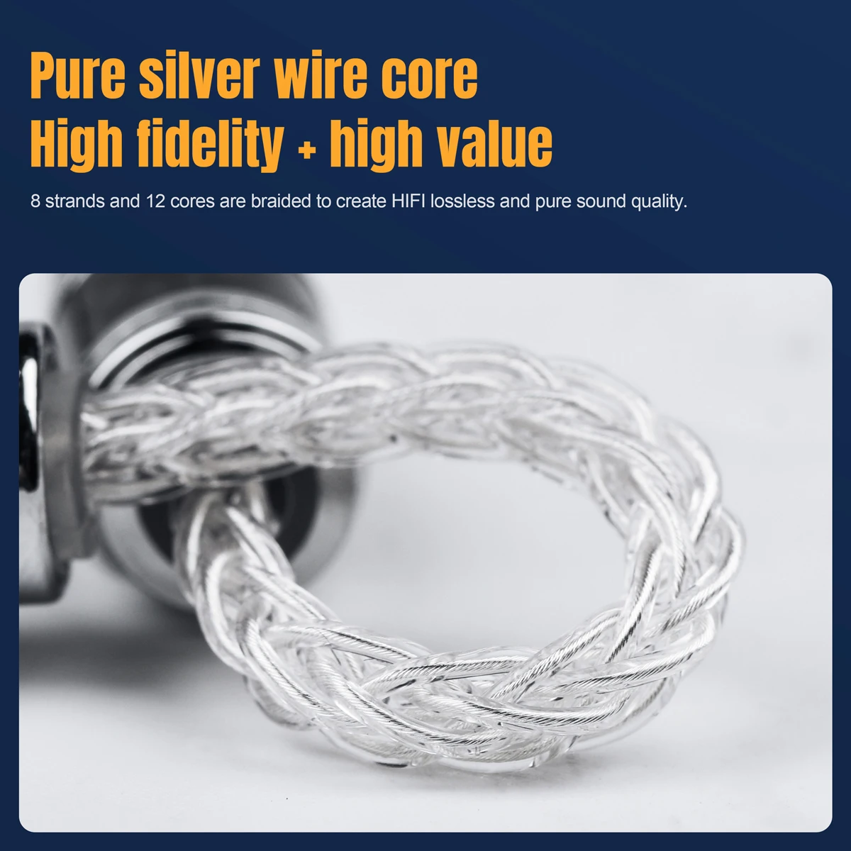 Серия QYFANG M3 хромированный медный сбалансированный разъем для наушников