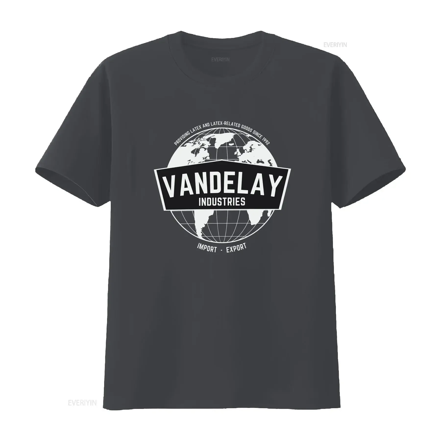 Фото Футболка Vandelay Industries Seinfeld George Costanza Funny's, винтажная, мягкая, удобная, эластичная, с эффектом потертости, мужская №4