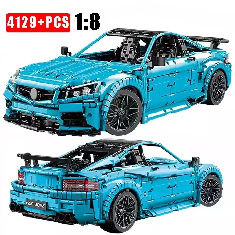 

MOC High-Tech Series Super C63 Sport Racing Car Model Building Blocks Bricks Kids Educational DIY Toys Birthday gifts