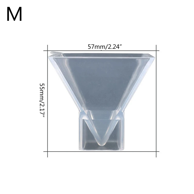 

Прозрачные полимерные формы «сделай сам», подходят для украшения сушеных цветов, включая пирамиду, силиконовая форма для изготовления ювел...