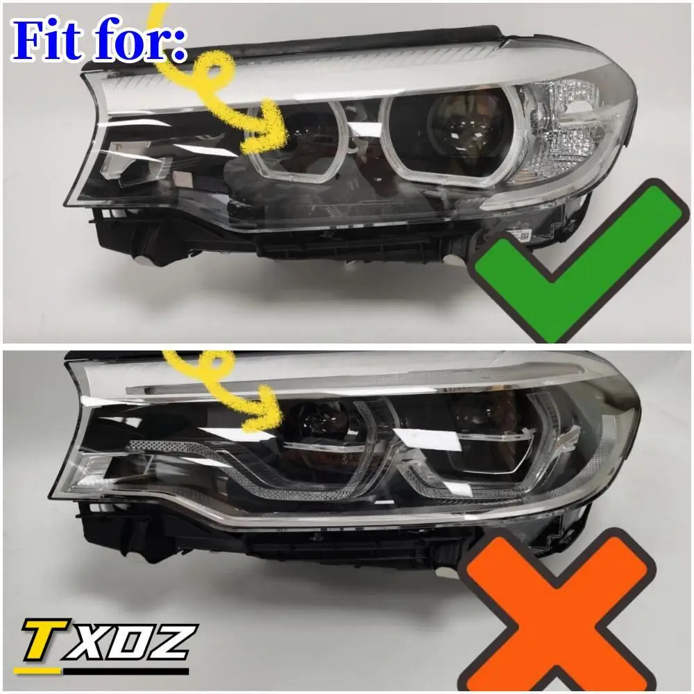 Оригинал 7476486 Для BMW 5 серии G30 518d 520i 530d 530i 540i 2017-2020 светодиодные фары DRL модуль