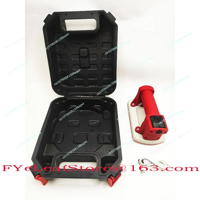 Мощная электрическая присоска с цифровым дисплеем, старт в один клик, вакуумный воздушный насос, инструмент для обработки, всасывание 90 кг