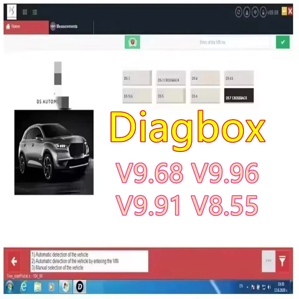 Фото Новейший Diagbox Lexia3 V9.91 v9.68 V7.83 PP2000 V48/V25 Программа Новейший автомобильный диагностический инструмент Lexia-3 для Citroen/Peugeot №1