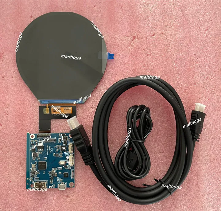 Круглый ЖК-экран IPS 3 4 дюйма 39PIN HD MIPI TFT JD9365DA Привод IC 800(RGB)* 800 совместимая с HDMI Плата