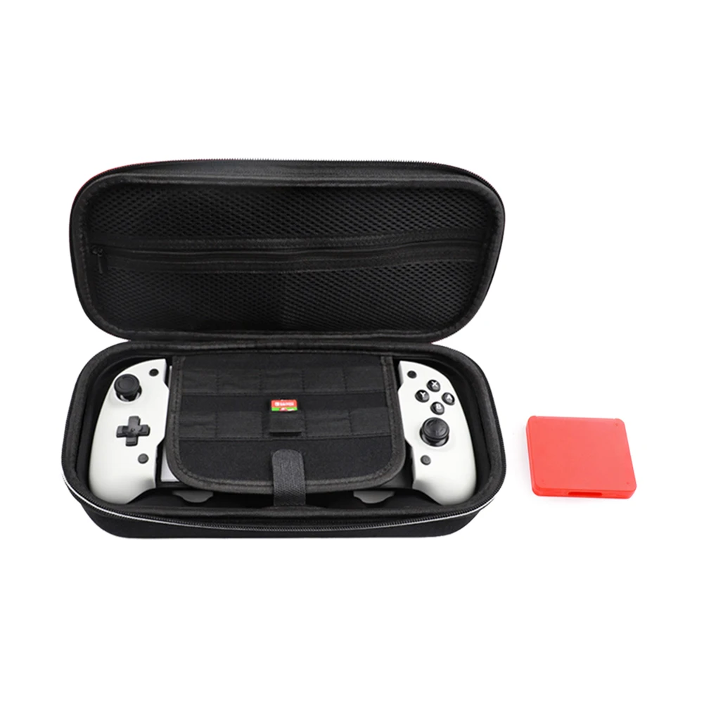 

ДЛЯ NS OLED геймпада ручной захват встроенный 6-осевой гироскоп Joy-pad для Nintendo переключатель OLED с 8 слотами игровые карты коробка для хранения су...