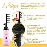 150ml universal long lasting user friendly hair modeling softener cream for barber shop styling gel hair straighten cream