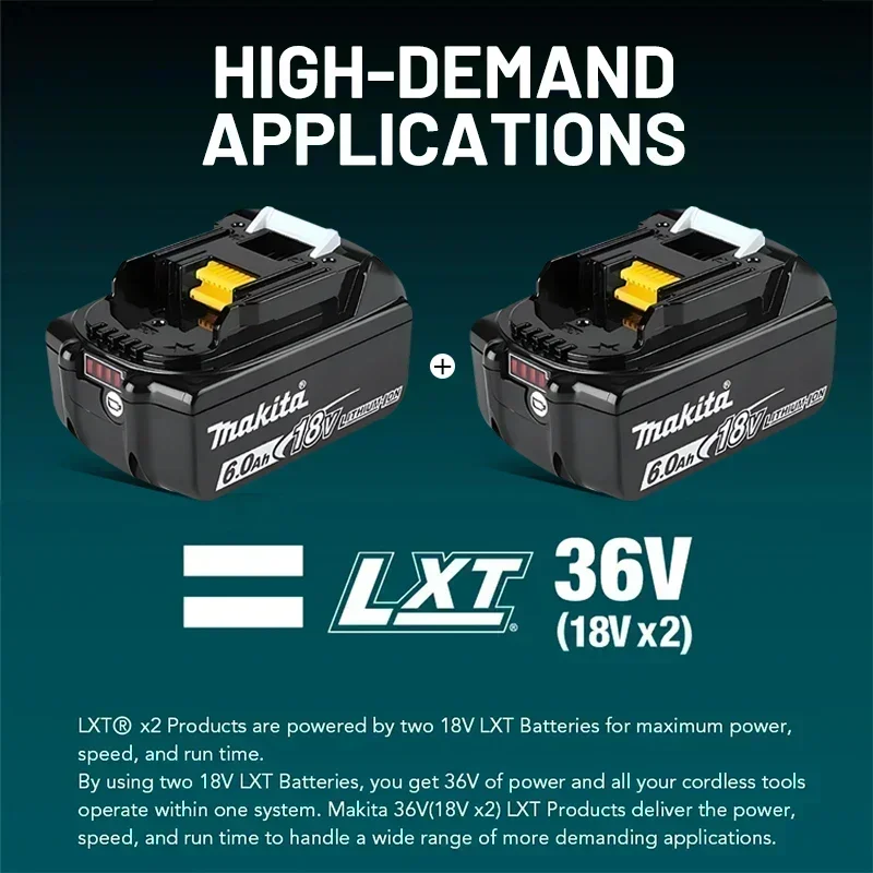 Литий-ионный аккумулятор DHL BL1860 6AH для Makita 18 В