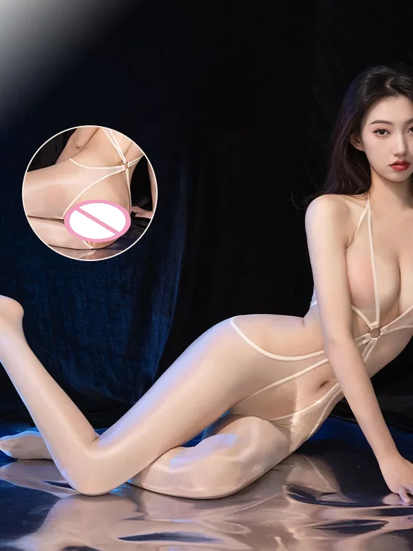 Соблазнительное однотонное соблазнительное открытое нижнее белье с открытым