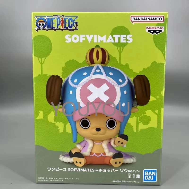 Фото В наличии: Оригинальная аниме-фигурка BANDAI BANPRESTO One Piece Sofvimates - Чоппер, Бепо, Кару, 13 см №5