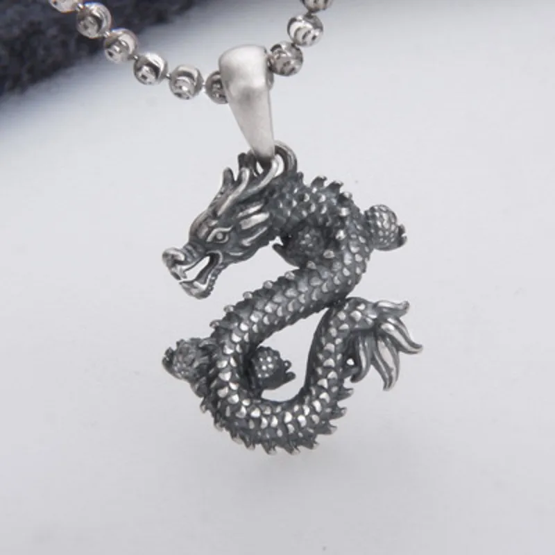 Новый Винтажный индивидуальный подарок BOCAI из стерлингового серебра S999 в