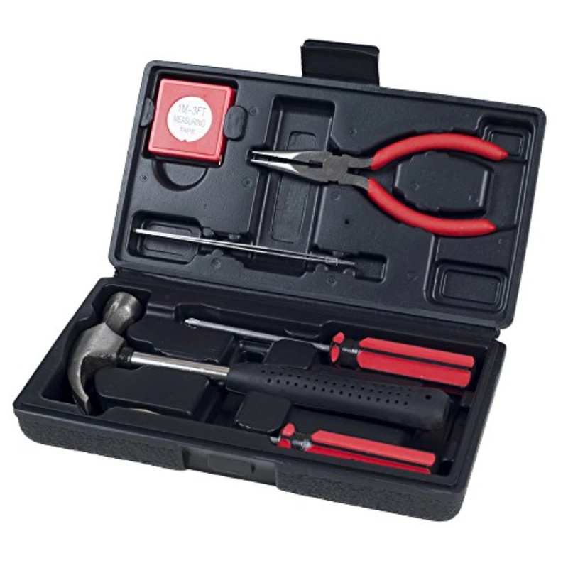 

Free Shipping Household Hand Tools Tool Set - 6 Piece by Set Includes – Hammer Screwdriver Set Pliers (Tool Kit for the Home