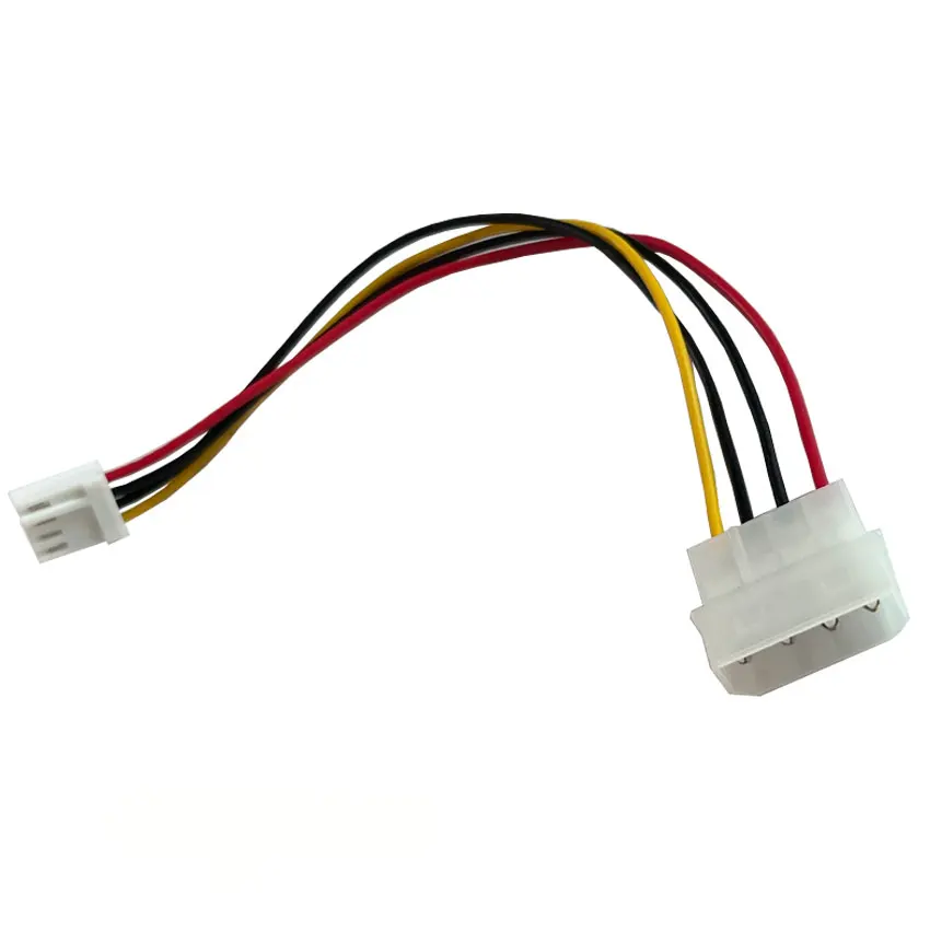 

Новый 4-контактный кабель питания Molex IDE папа-4 P ATA мама для адаптера подачи дисковода компьютера ПК флоппи-накопитель шнур блока питания