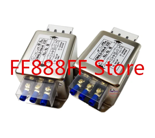 Тайваньский фильтр электромагнитных помех 10 А 20 А, двухступенчатая обеззараживание, однофазный 220 В