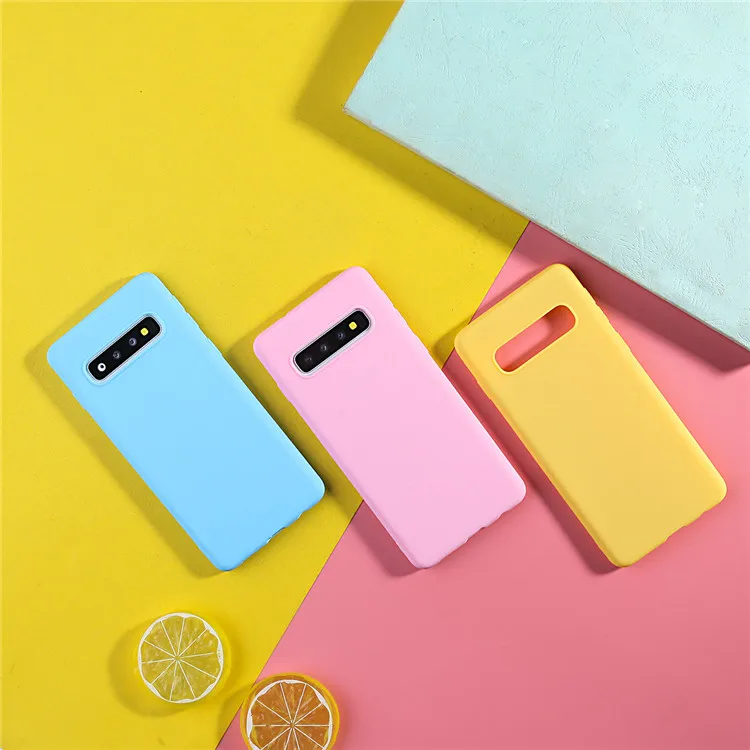 Чехол для Samsung Galaxy S10 S10E S7 S8 S9 Plus S20 S21 Pro Note 8 9 10 20 Ультратонкий мягкий чехол телефона