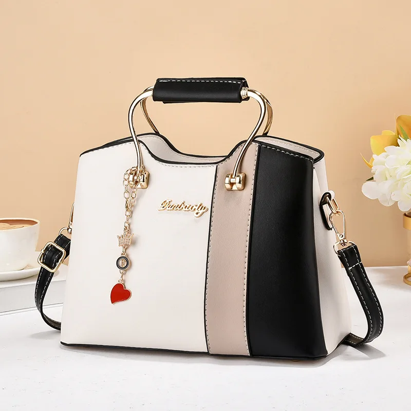 

2023 New Middle Aged Women's Versatile Casual Underarm Bag Temperament One Shoulder Handheld Crossbody Bag for Women