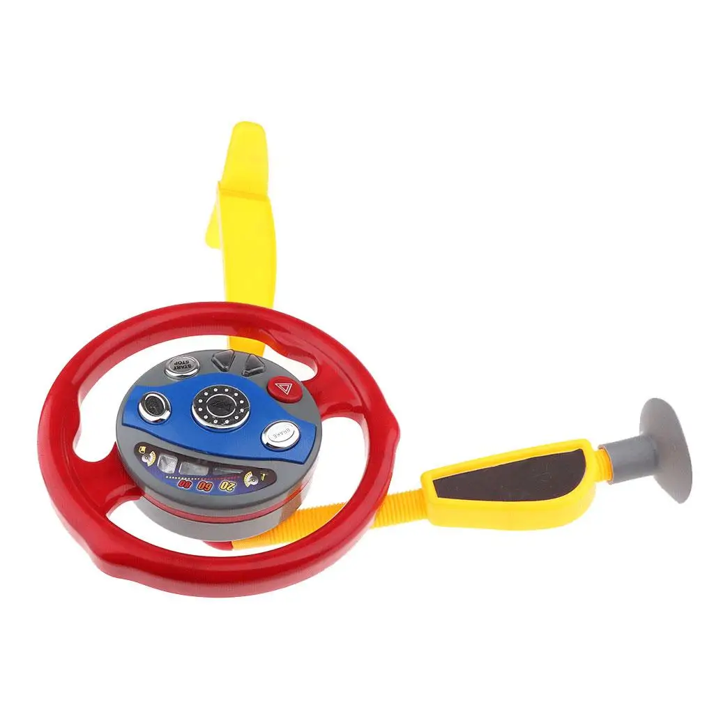 

Electric Steering Wheel Toy for Children Simulated Driving Experience Early Knowledge Learning Tool