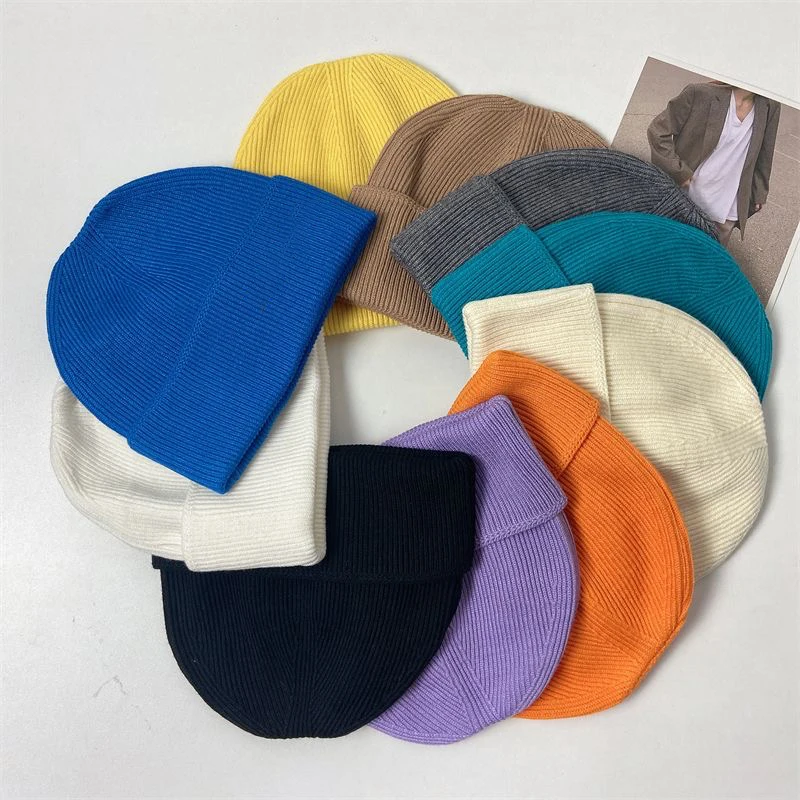 

2023 New Luxury Brand Autumn Female Warmer Bonnet Ladie Outdoor Ski High Quality Casual Cap Winter Men Woman Beanies Knitted Hat