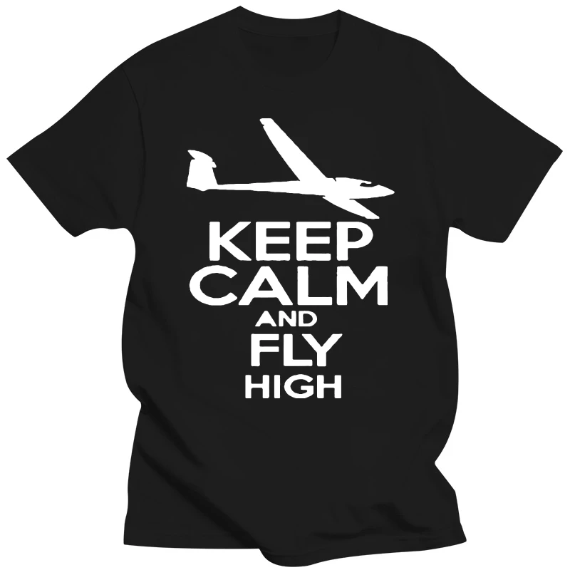 

Футболка с надписью KEEP CALM AND FLY S-XXXL, airglider SAILPLANE AIRLINES, бесплатная доставка, дешевая футболка
